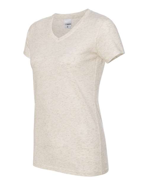 Women’s Glitter V-Neck T-Shirt – Side