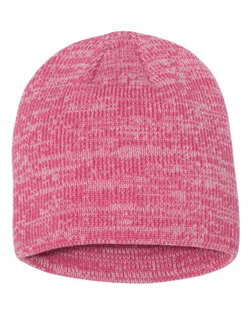 8" Marled Beanie – Front