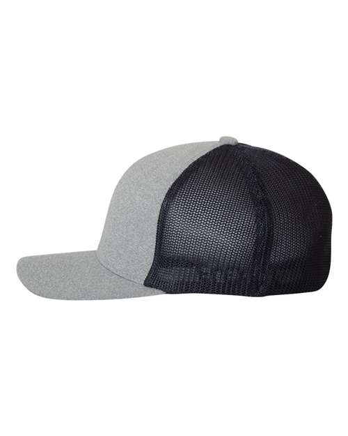 Mélange Trucker Cap – Detail