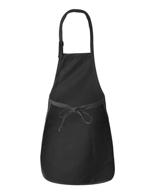 Full-Length Apron with Pockets – Back
