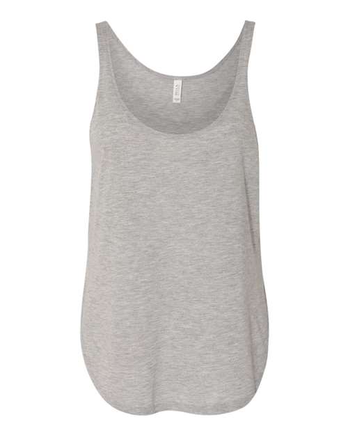 Women's Flowy Tank with Side Slit – Front