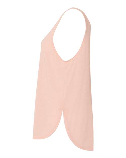 Women's Flowy Tank with Side Slit – Detail