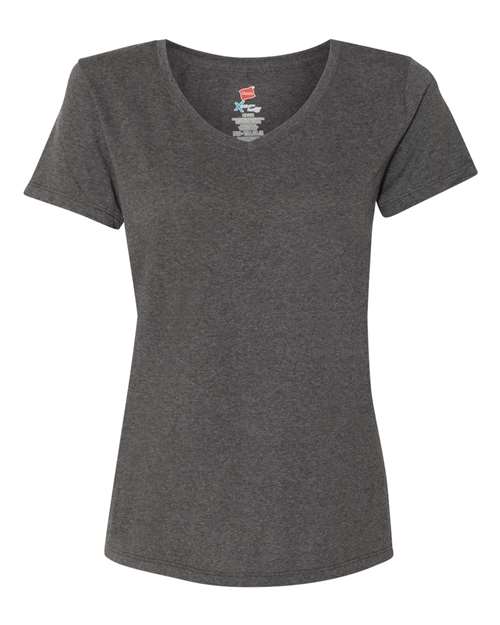 Women's Perfect-T Triblend V-Neck T-Shirt – Front
