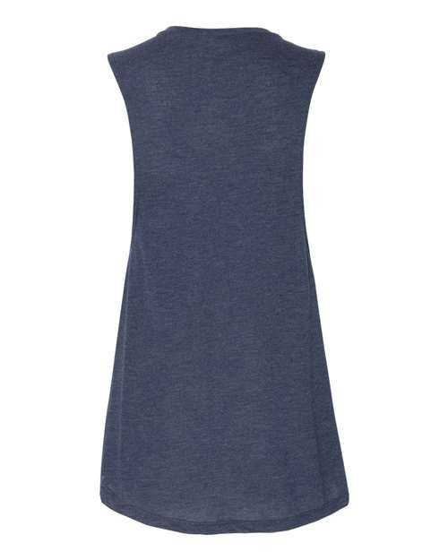 Women's Flowy Scoop Muscle Tank – Back