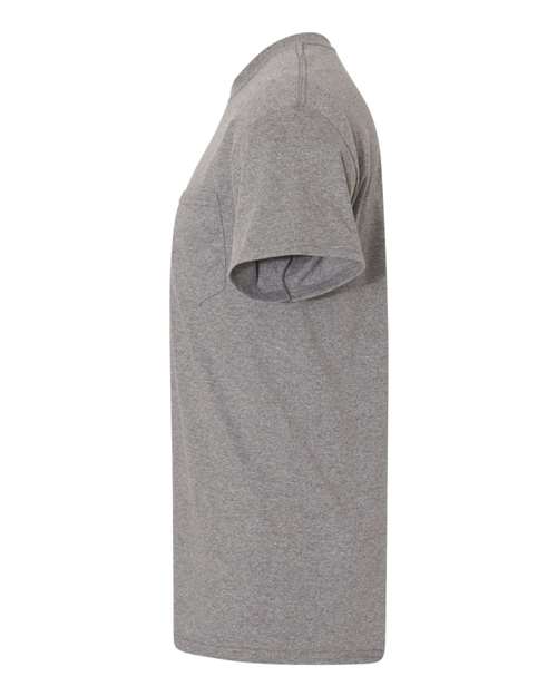 Unisex DryBlend® Pocket T-Shirt – Detail