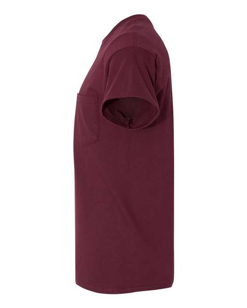 Unisex Heavy Cotton™ Pocket T-Shirt – Detail