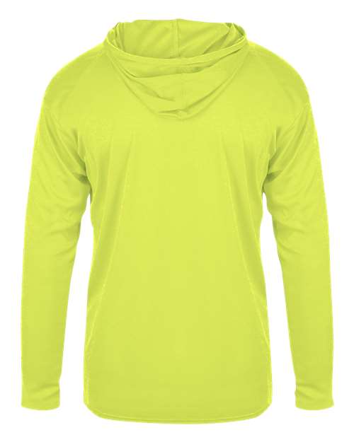 Youth B-Core Hooded Long Sleeve T-Shirt – Back