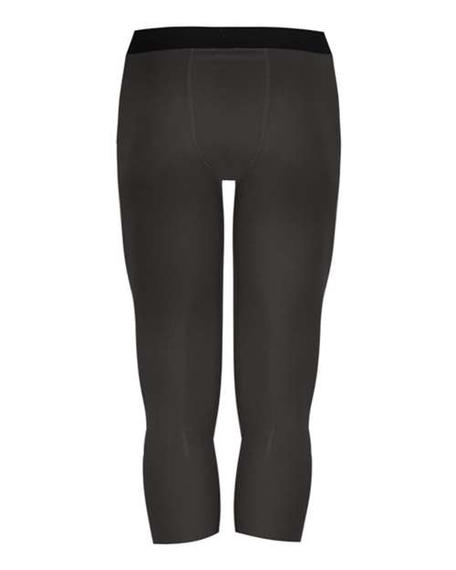 Youth Compression Calf-Length Tights – Back