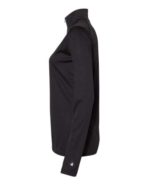Women’s B-Core Quarter-Zip Pullover – Detail