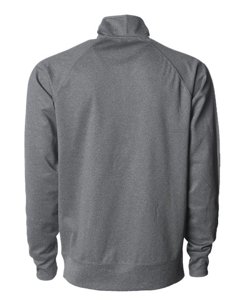 Men's Lightweight Poly-Tech Full-Zip Track Jacket – Back
