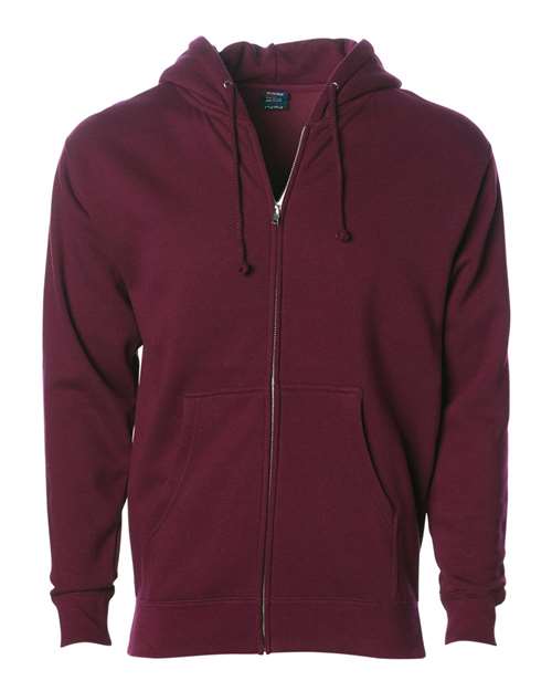 Unisex Heavyweight Full-Zip Hooded Sweatshirt – Front