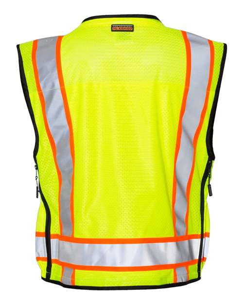 Unisex Professional Surveyors Vest – Back