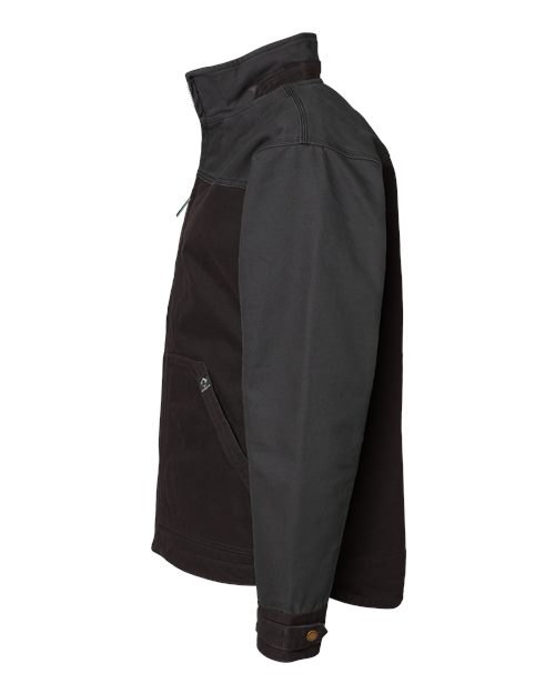 Men's Tall Horizon Two-Tone Boulder Cloth™ Canvas Jacket – Detail