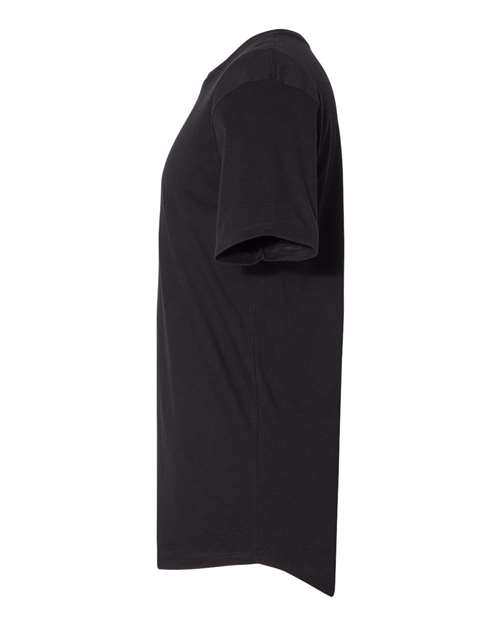 Unisex Cotton Long Body T-Shirt – Detail
