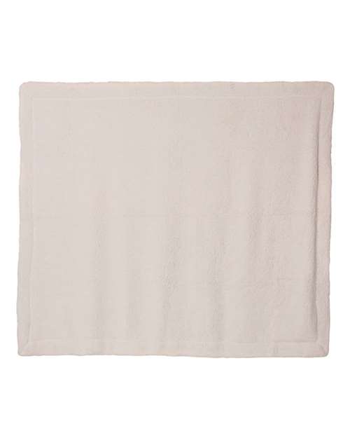 Oversized Mink Sherpa Blanket – Back