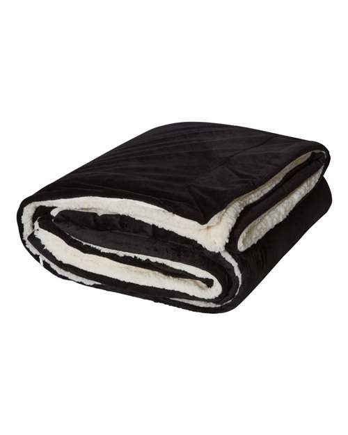 Oversized Mink Sherpa Blanket – Detail