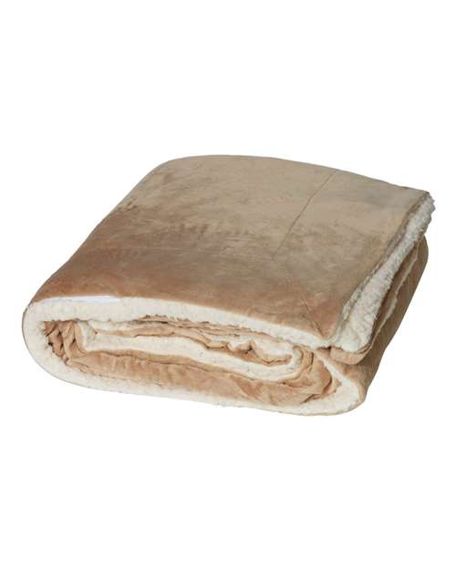 Oversized Mink Sherpa Blanket – Detail