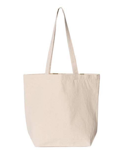 Large Canvas Tote – Back