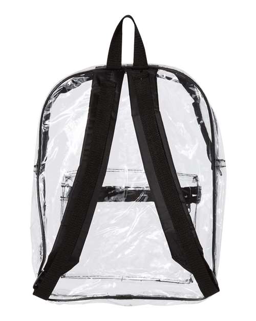 Clear PVC Backpack – Back