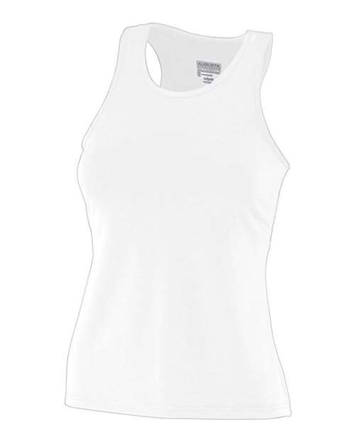 Girls' Solid Racerback Tank Top – Side