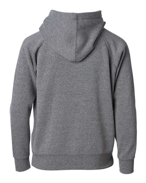 Youth Lightweight Special Blend Raglan Zip Hood – Back