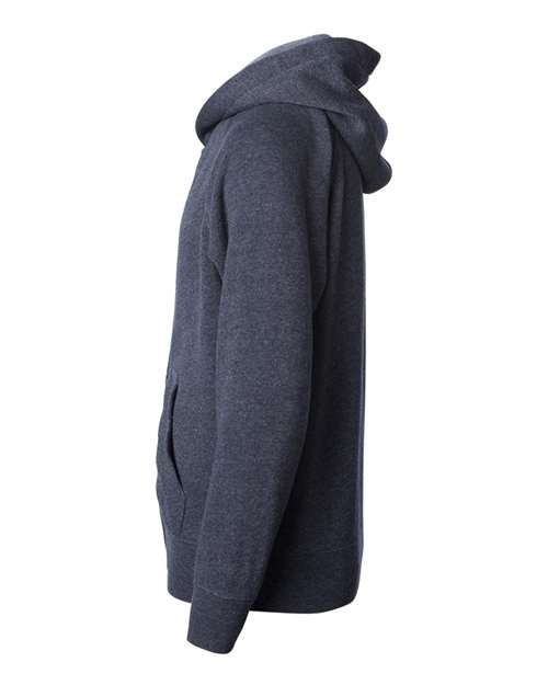 Toddler Lightweight Special Blend Raglan Zip Hood – Side