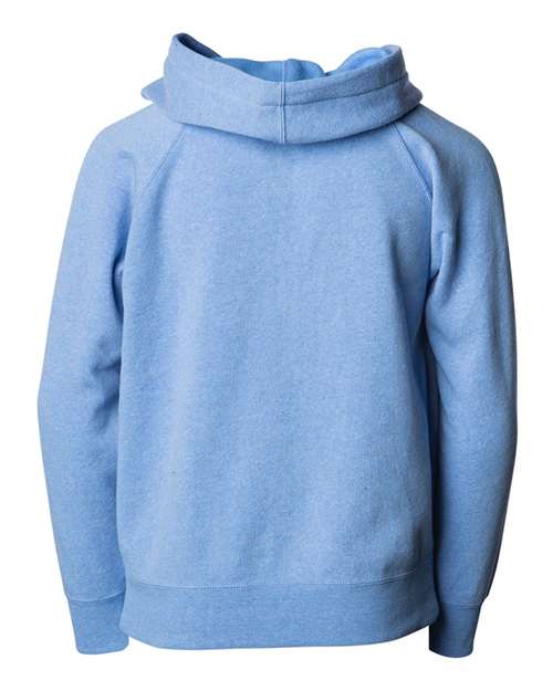 Toddler Lightweight Special Blend Raglan Zip Hood – Back