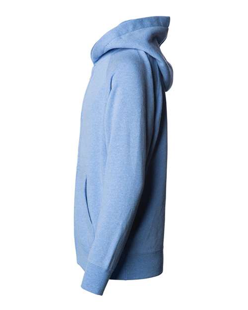 Toddler Lightweight Special Blend Raglan Zip Hood – Side