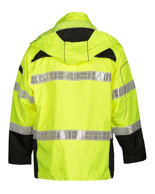 Unisex Premium Black Series® Rainwear Jacket – Back