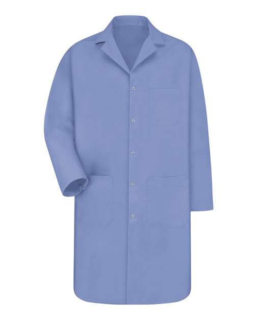 Unisex Gripper Front Lab Coat – Front