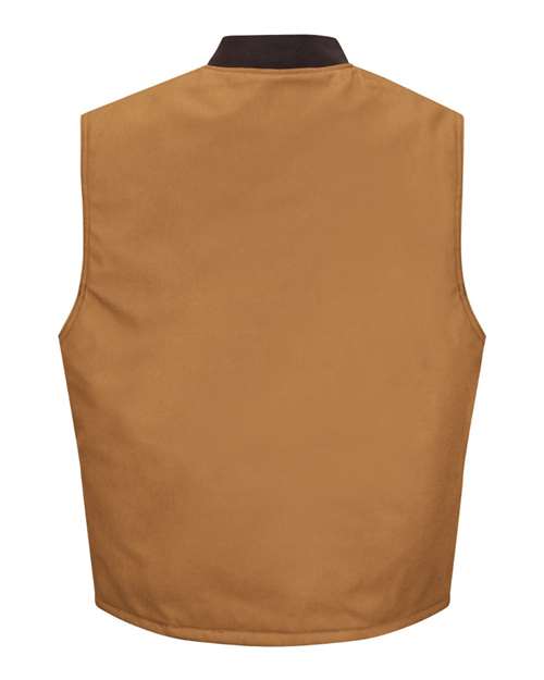 Men's Blended Duck Insulated Vest – Back