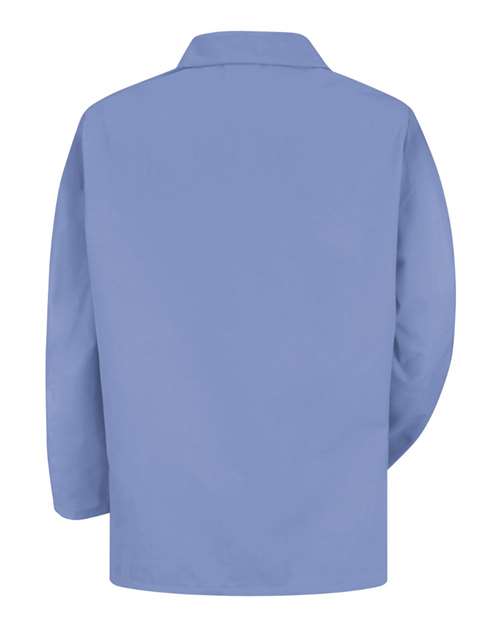 Unisex Lapel Counter Coat – Back