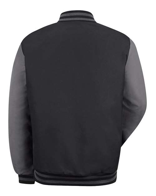 Men's Tall Duo-Tone Team Jacket – Back