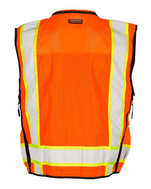 Unisex Professional Surveyors Vest – Back