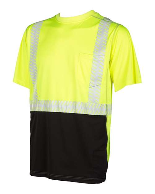 Unisex Premium Brilliant Series® High Performance Class 2 T-Shirt – Side