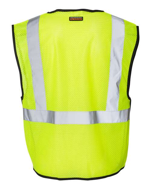 Unisex One-Pocket Breakaway Vest – Back