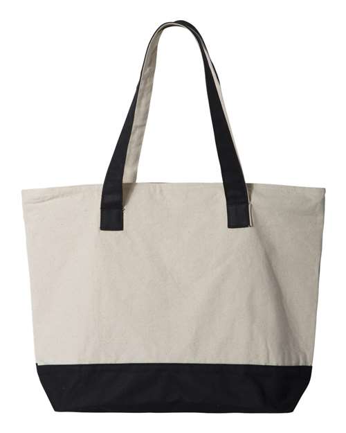 19L Zippered Tote – Back