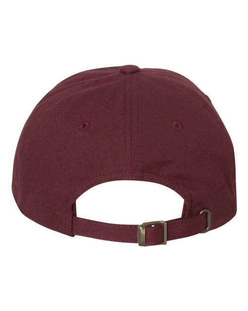 Peached Cotton Twill Dad Hat – Back