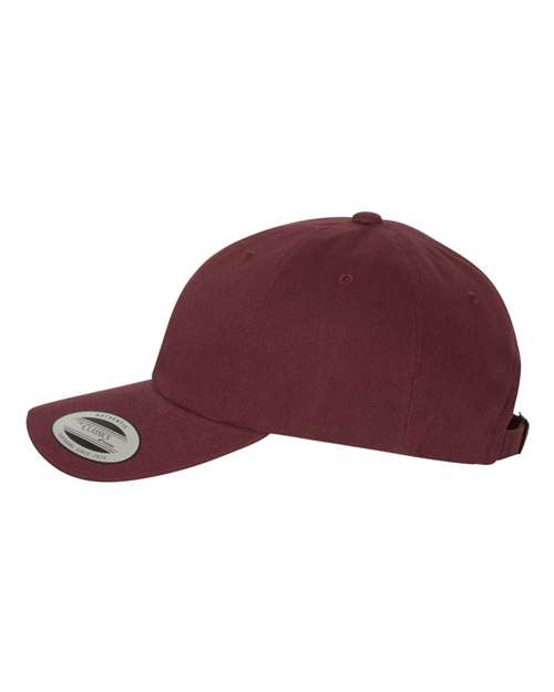 Peached Cotton Twill Dad Hat – Detail