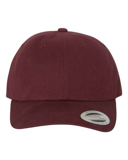 Peached Cotton Twill Dad Hat – Front