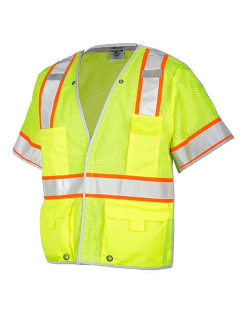 Unisex Premium Brilliant Series® Breakaway Class 3 Vest – Side