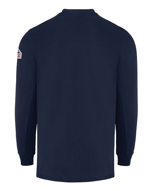 Men's Knit Long Sleeve T-Shirt – Back