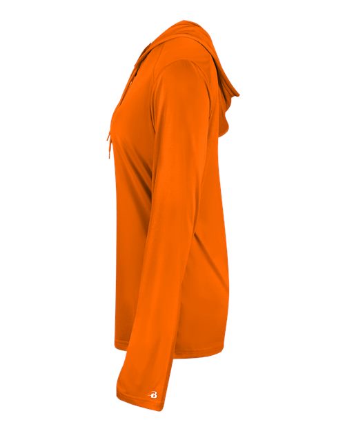 Women's B-Core Hooded Long Sleeve T-Shirt – Detail
