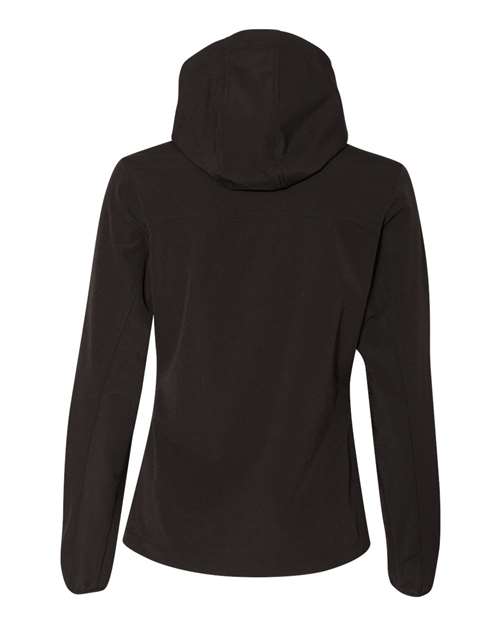 Women's Ascent Soft Shell Hooded Jacket – Back