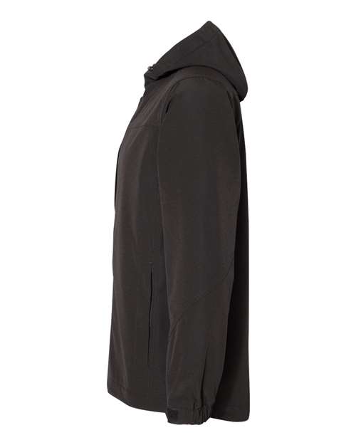 Men's Apex Soft Shell Hooded Jacket – Detail