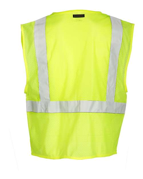 Unisex Self Extinguishing Mesh Vest – Back