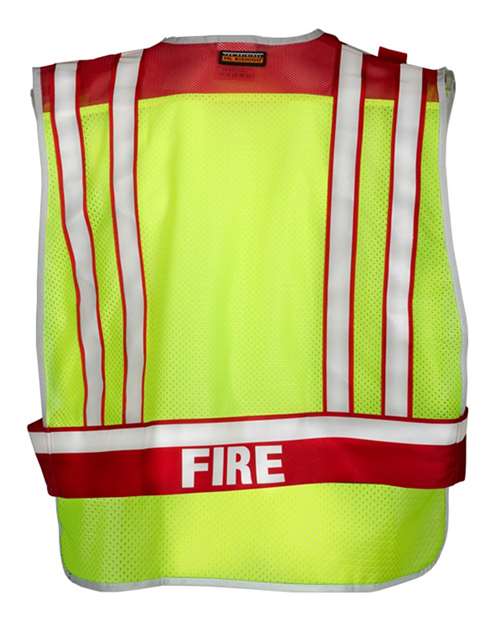 Unisex Fire Vest – Back