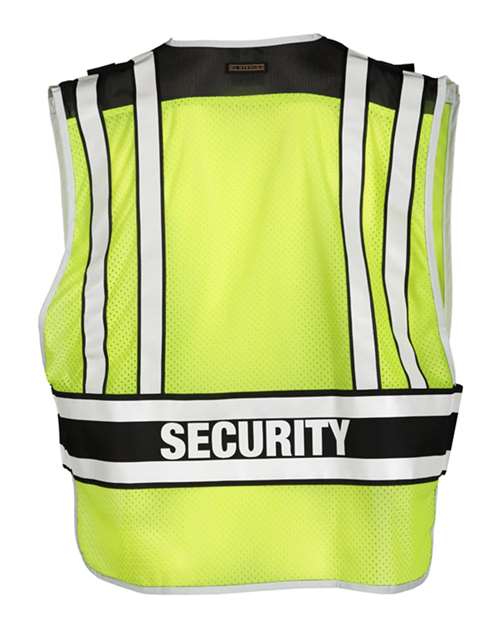 Unisex Security Vest – Back