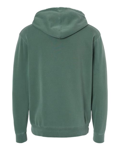 Unisex Midweight Pigment-Dyed Hooded Sweatshirt – Back