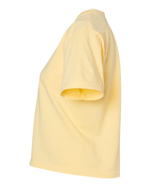 Women's Garment-Dyed Heavyweight Boxy T-Shirt – Detail